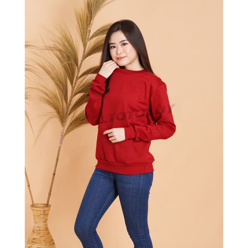 MUKZHOP - PLAIN JUMPER SWETER / LONG SLEEVE / / TOTOLE. ไอดี