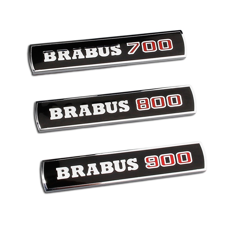 Mercedes-Benz BRABUS G-Class BRABUS Fender Tail Label สติกเกอร์ G700 800 900 ด้านข้างป้ายรถสติกเกอร์