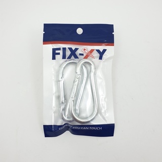 ห่วงเกี่ยวนิรภัย 7.5x3.5cm. รุ่น ER-004-S (2ชิ้น/แพ็ค) FIX-XY