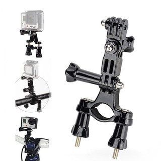 GoPro Accessories Bike Handlebar Mount with 3 Way Adjustable Pivot Arms