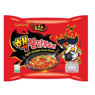 ราเมง บูลดักฮอตชิคเก้น 140 กรัม ดำ ซัมยัง Ramen Bulldog Hot Chicken 140g, Samyang Black