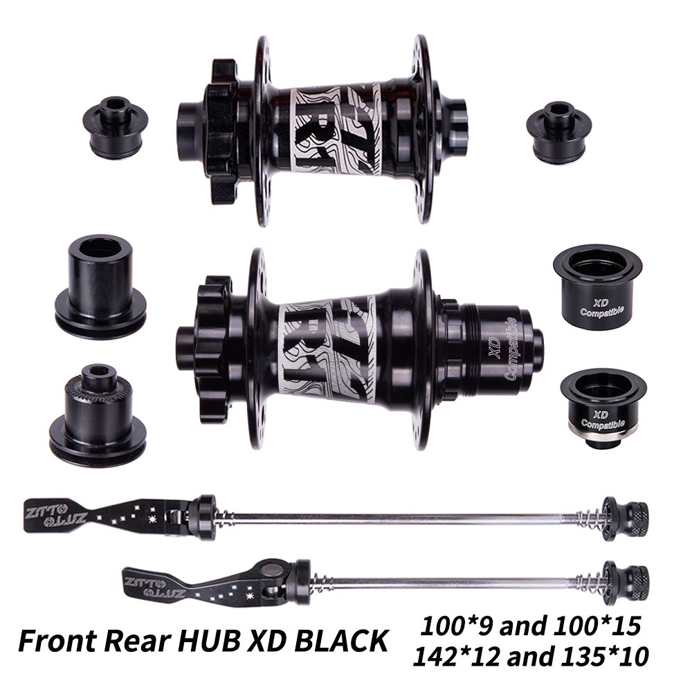 Ztto ดุมดิสก์เบรกจักรยาน MTB DR190 32 รู 4 ซีลแบริ่งวงล้อ 54T Thru Axle Quick Release HG XD MS 142 12 100 135 มม. — صورة 6
