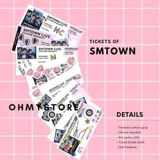 ตั๋วพิมพ์ SMTOWN PRINT UNOFF