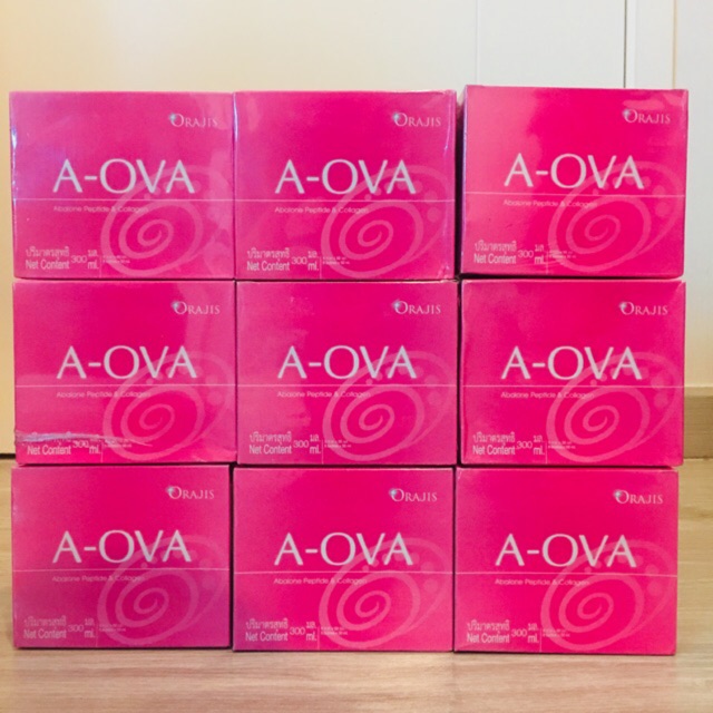 หมดแล้วหมดเลย 3กล่อง 1000 แท้💯A-OVA คอลลาเจนสกัดจากหอยเป๋าฮื้อ