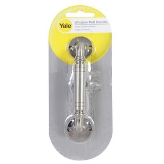 FREE HOME มือจับกลึง YALE WP908042SNP1 100 MM SN มือจับ มือจับประตู อะไหล่เฟอร์นิเจอร์