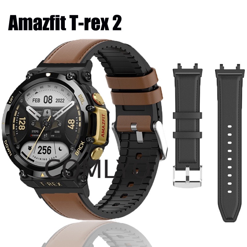 สําหรับ Xiaomi Amazfit T-rex 2 T rex 2 2022 สายนาฬิกาสมาร์ทวอทช์ หนัง ...