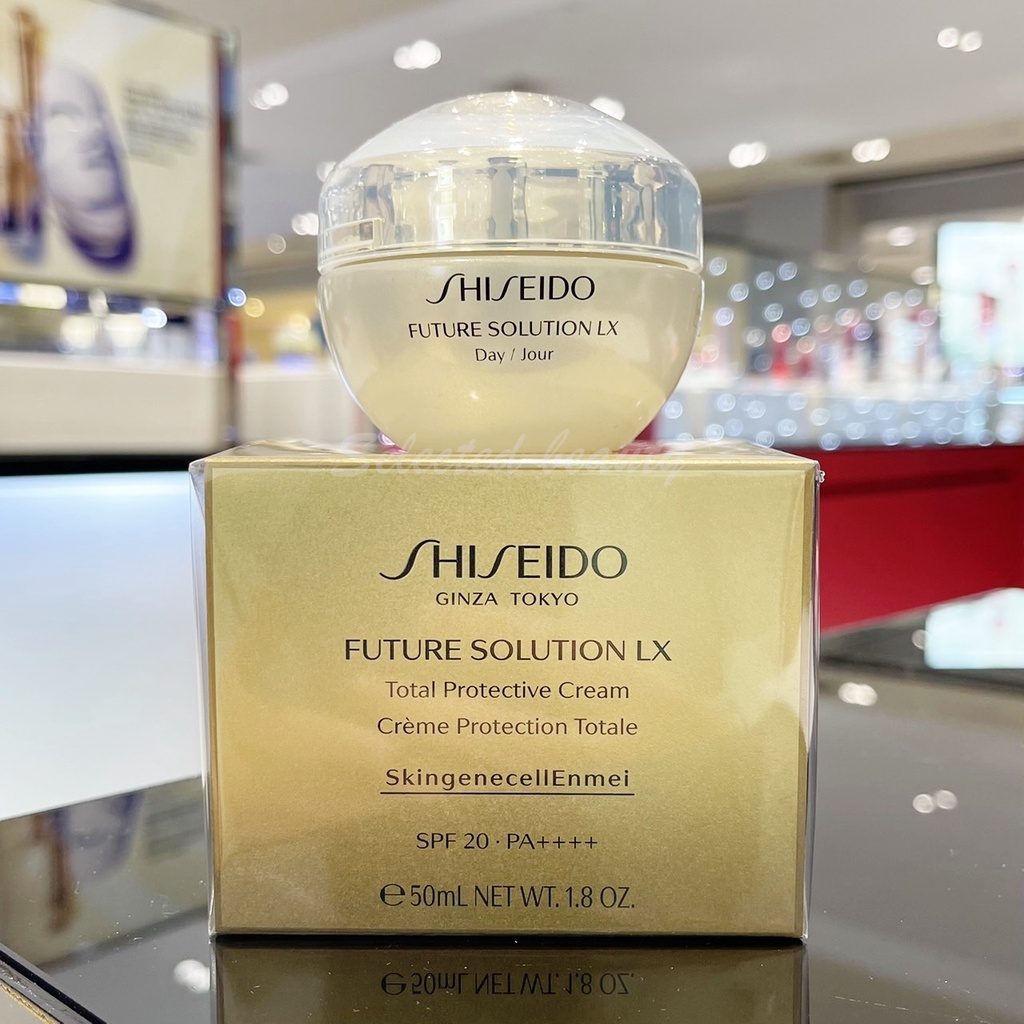 Kem dưỡng da Shiseido cao cấp Future Solution LX Total Protective Cream chứa bảng thành phần lành tính, cao cấp