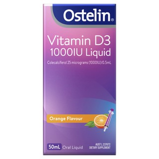 Ostelin Vitamin D3 1000IU Liquid - Vitamin D - 50mL