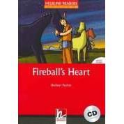 DKTODAY หนังสือ HELBLING READER RED 1:FIREBALLS HEART + CD