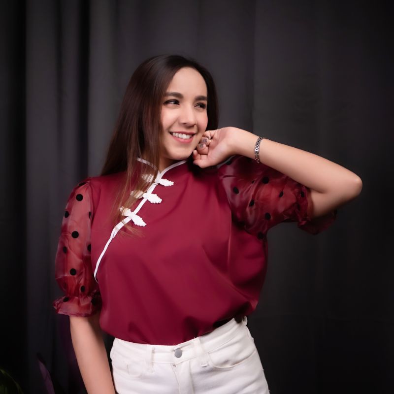 เสื้อคอจีนแขนตุ๊กตา CNY 2021