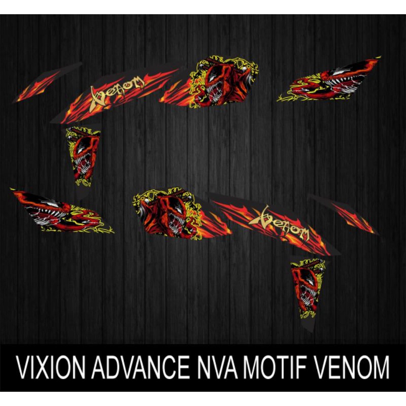 สติ๊กเกอร์ STRIPING VARIATION DECAL VISION ADVANCE NVA VENOM MOTIF