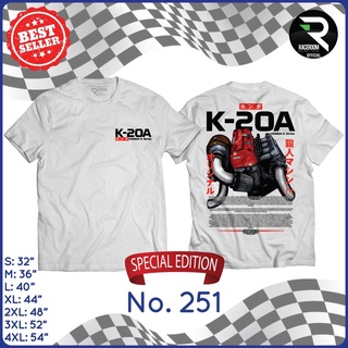 เสื้อยืดผ้าฝ้ายพิมพ์ลายขายดี ๑☎เสื้อยืดสกรีนลาย K-20A