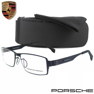 PORSCHE DESIGN แว่นตา P 9051 C-1 สีดำ ทรงสปอร์ต เลนส์เซาะร่อง