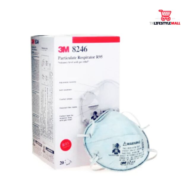 หน้ากาก 3M  รุ่น 8246 (R95)   .