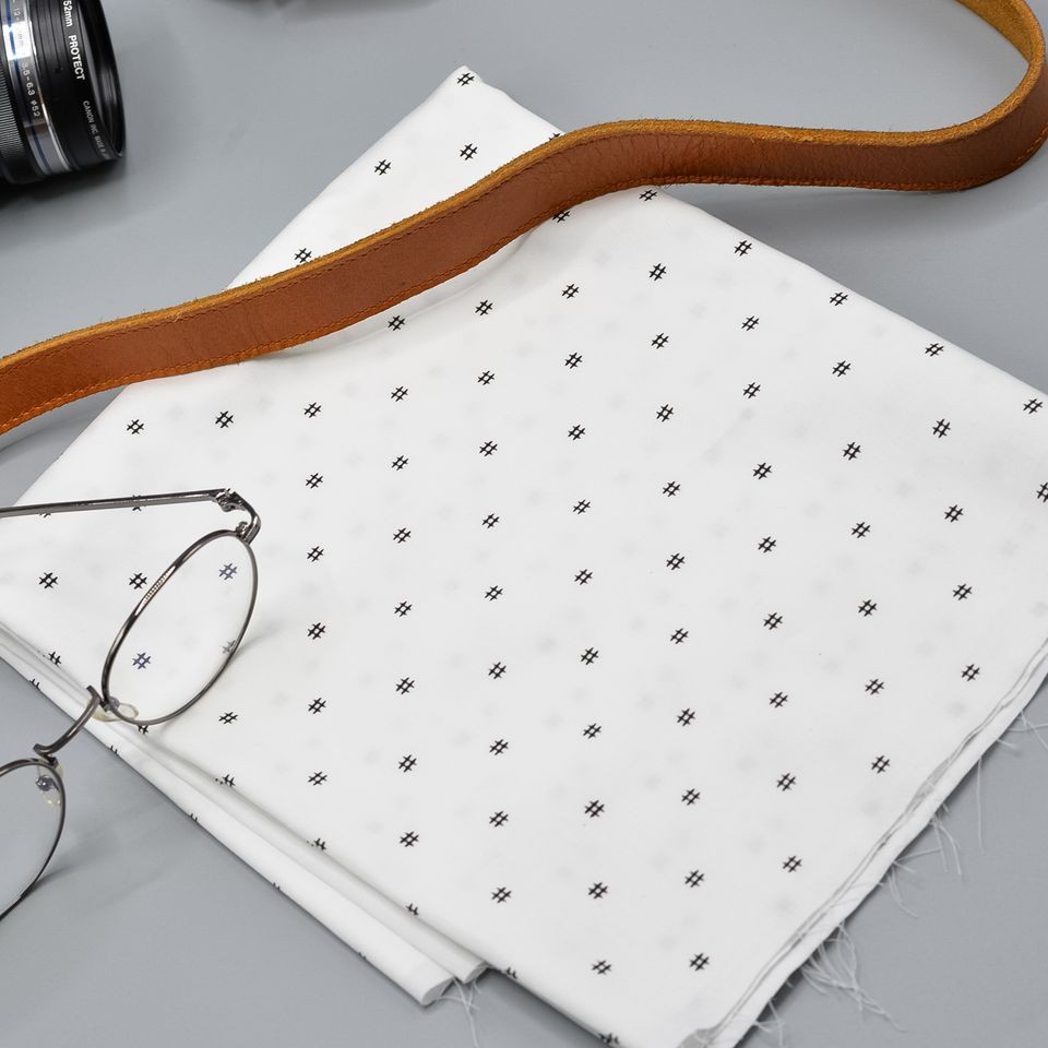 ผ้าคอตตอน100 ผ้าคอตตอนลายพิมพ์เล็กๆ ST PTM 26