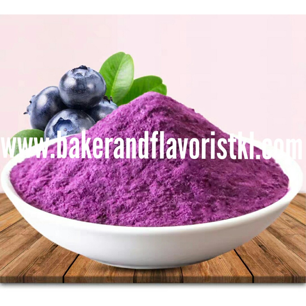 aGy8 [Shop Malaysia] Blueberry powder 500g, freeze dried fruit powder ,baking dessert or pastry