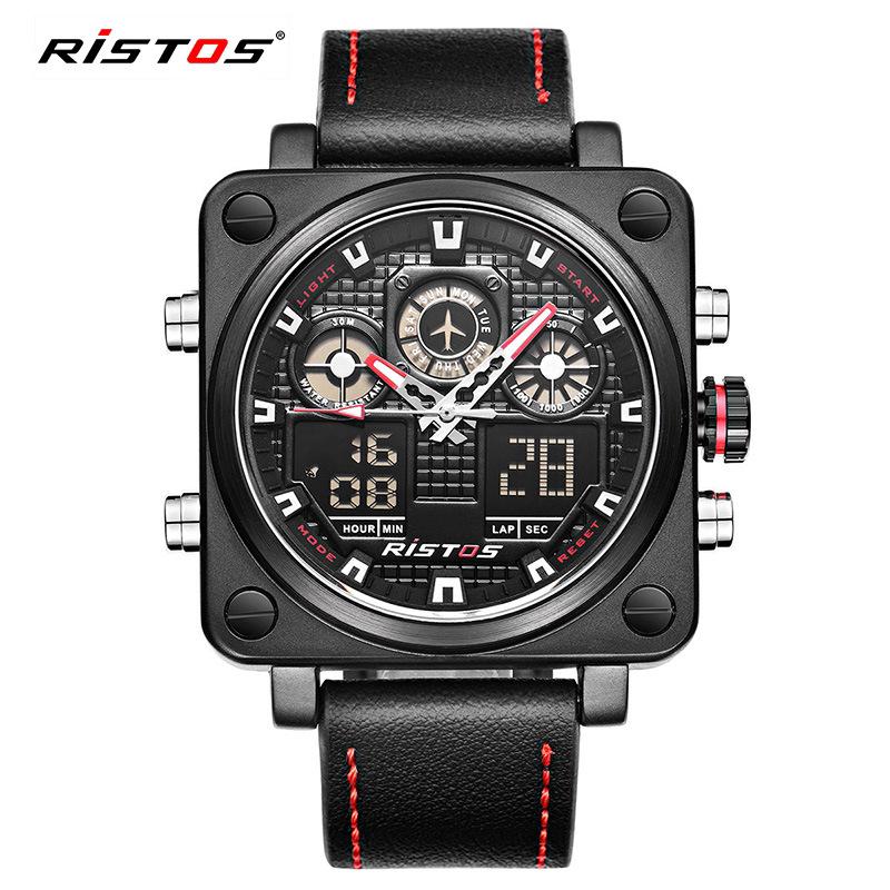 RISTOS 9343 นาฬิกาข้อมืออิเล็กทรอนิกส์