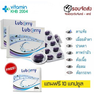 Luberry Plus👁 (30 แคปซูล) บลูเบอร์รี่ พลัส 007