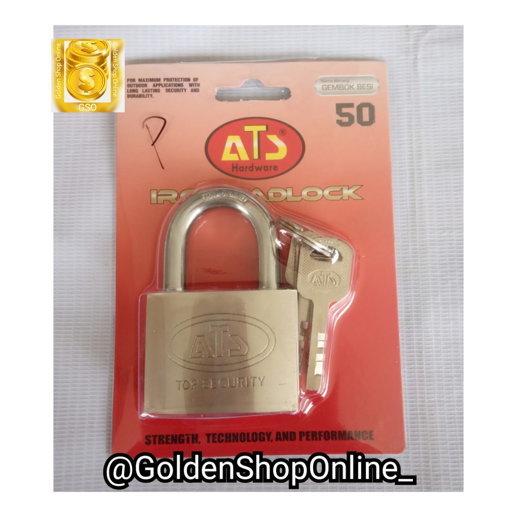 ATS กุญแจคอสั้น 50 มม