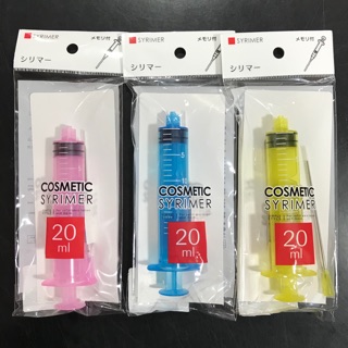 เข็มแบ่งเครื่องสำอางค์ 20 ml. ใช้แบ่งเครื่องสำอางค์