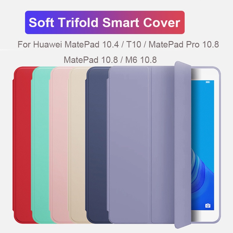 เคสมือถือ แบบนิ่ม แบบบาง สําหรับ Huawei MediaPad T5 10.1 นิ้ว m6 10.8 m5 Lite MatePad SE 10.4 2022 T10 10.1 Pro 10.8 11