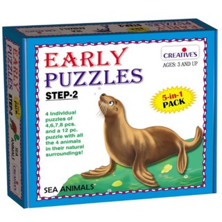 Early Puzzles Step II-Sea Animals จิ๊กซอว์