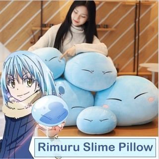 หมอนตุ๊กตานุ่ม รูปการ์ตูนอนิเมะ Rimuru Tempest Slime เหมาะกับของขวัญ สําหรับตกแต่งบ้าน โซฟา