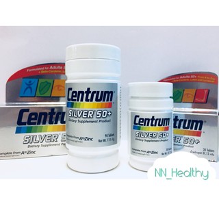 Centrum Silver 30, 90Tab (เซนทรัม ซิลเวอร์ 50+ 30, 90เม็ด)