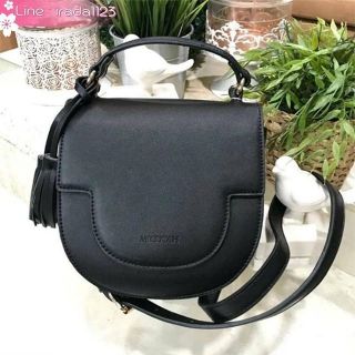 MICOCAH LEATHER CROSSBODY BAG WITH DETAIL ของแท้ ราคาถูก