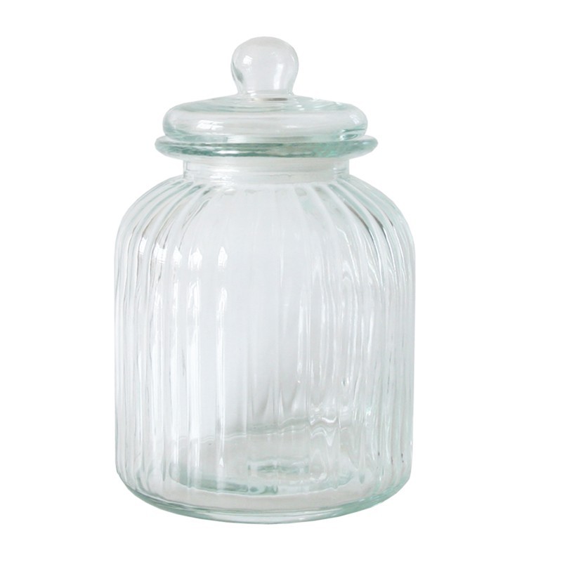 โหลแก้ว โหลดอง โหลดองเหล้า โหลดดองผลไม้ 2.75 ลิตร 3.0 ลิตร 3.5 ลิตร และ 4.5 ลิตร ฝามีซีลยาง แก้วหน้า ลายสวย [พร้อมส่ง] - รูปที่ 5