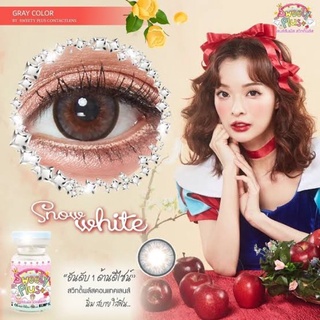 คอนแทคแลนส์ 💗snow white gray💗(wink lens)