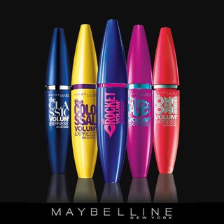 #May Belline New York มาสคารา ครบทุกสี หลากหลายสไตร์ ของแท้ราคาถูกสุด