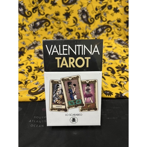ไพ่ทาโรต์ ไพ่ทาโร่ ไพ่ทาโร่ท์ Tarot ยิปซี  ยิบซี Gypsy ไพ่ออราเคิล Oracle ชุด Valentina Tarot ของแท้