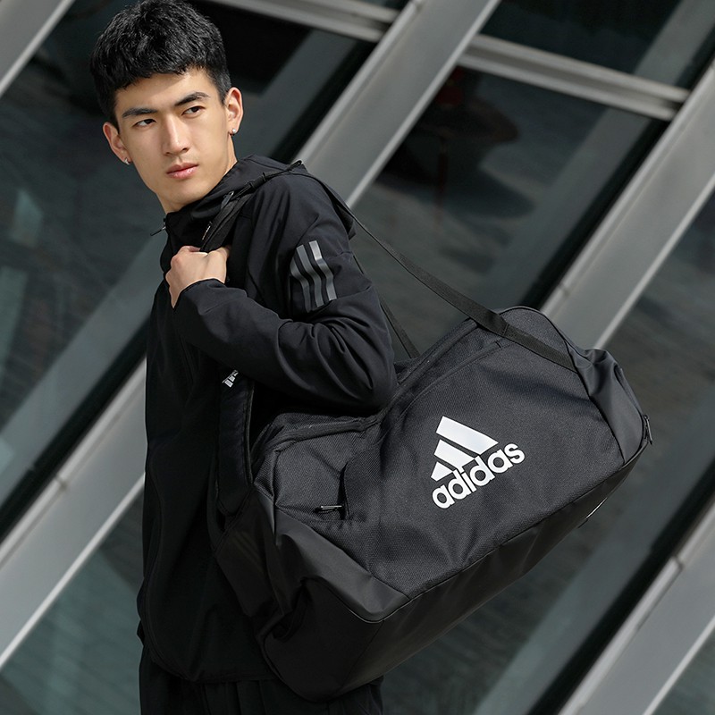 Explosive Adidas Men s and Women Bag 2021 Summer New Sports Messenger Fitness Training Carrying Backpack FK2277
