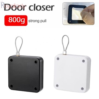 #ROYALLADY#Punch-free Automatic Door Closer 800g Tension Closing Device Door Hardware