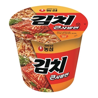 พร้อมส่ง 농심 김치큰사발 บะหมี่กึ่งสำเร็จรูปรสกิมจิ Nongshim Kimchi Big Bowl 112G