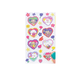 โปรโมชั่น : Buddy heart transparent sticker Jerryxkimdotstick รหัส421