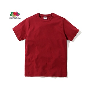 Fruit of The Loom® Classic Maroon เสื้อยืดแขนสั้น - มารูน