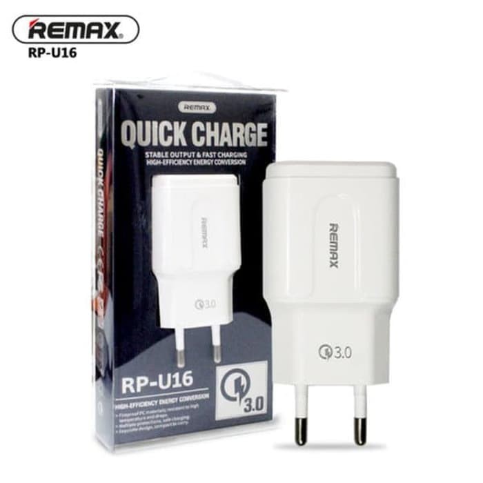 Remax อะแดปเตอร์ชาร์จ Usb Port Rp-U 16 3 A ชาร์จอย่างรวดเร็ว ...