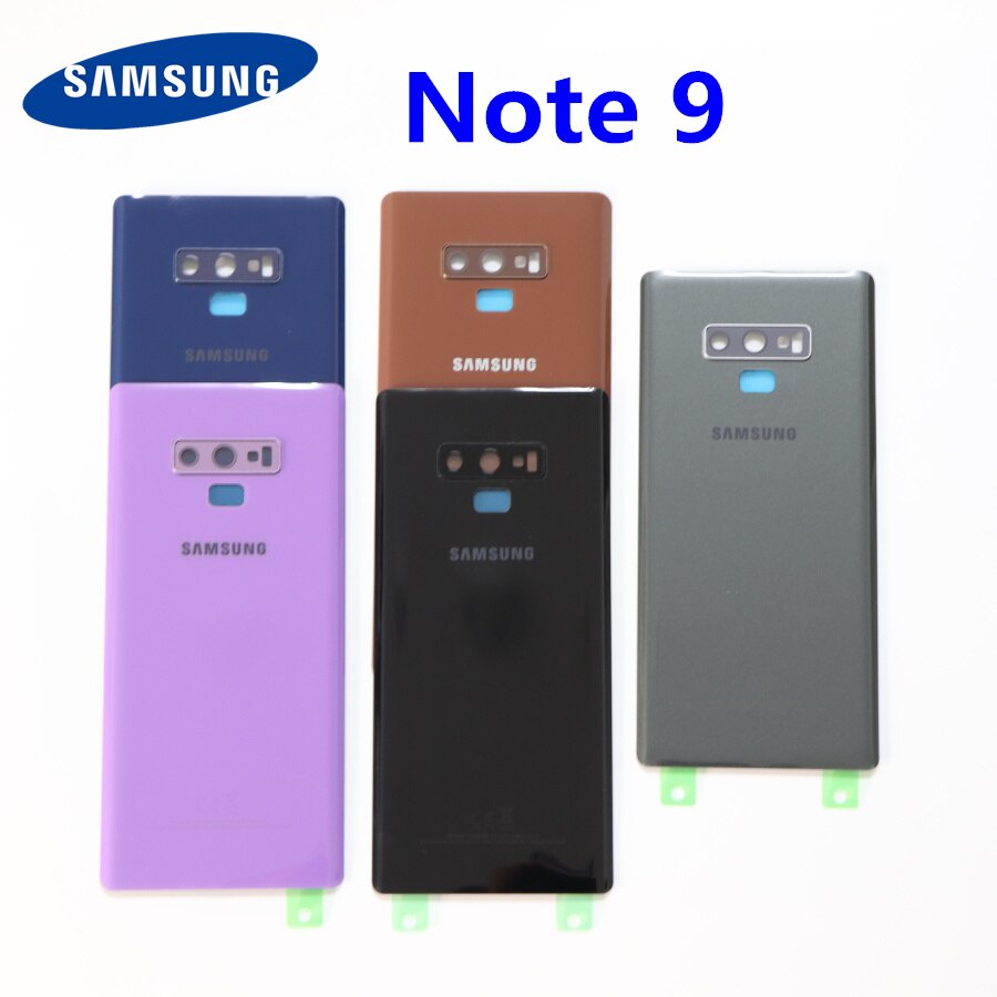 SAMSUNG ฝาครอบกระจกด้านหลัง Note9 สําหรับ Samsung Galaxy หมายเหตุ 9 N960 N9600 SM-N960F N960U N960FD