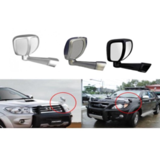 4x4 กระจกบังโคลนหน้า Hilux Dmax Triton Ranger Revo Rocco Dmax Navara Np300 กระจกบังโคลนหน้าสําหรับ 4