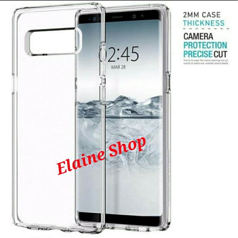 SOFTCASE Samsung J6 J6 Plus J8 J7 J7 Core CASE CLEAR HD PREMIUM Jelly CLEAR ความหนา 2.0mm - สีขาว