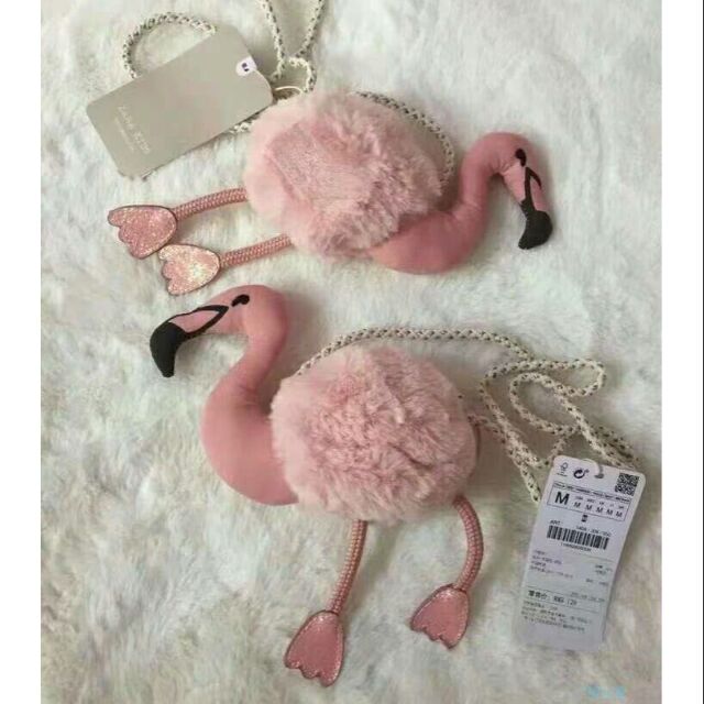 กระเป๋า Zara Flamingo CROSSBODY BAG