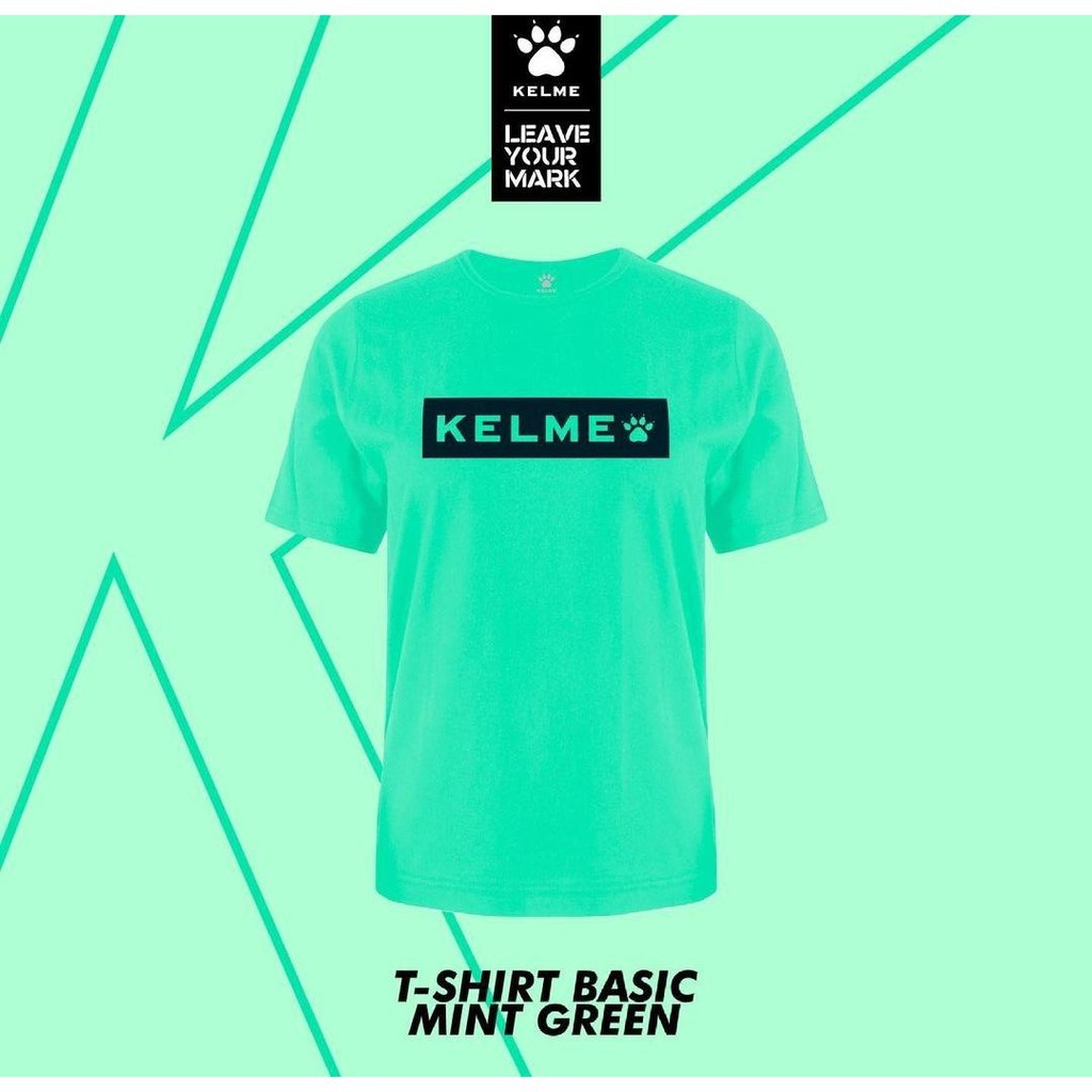 [ Andalas DE FUTSAL - ADF ] KELME เสื้อยืด สีเขียวมิ้นท์