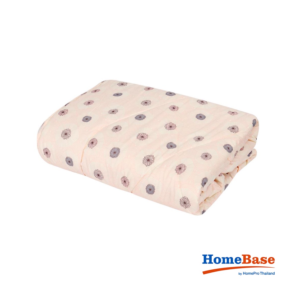 Homebase HLS ผ้าห่มไมโครไฟเบอร์อุ่น BLOSSOM W121.92xD1.5xH203.2 Cm สีครีม