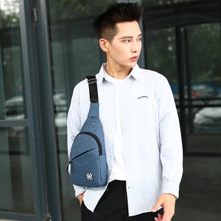 ¤✵◘2020 แฟชั่นใหม่ Casual Sports Small Backpack Men s Shoulder Messenger Bag Chest Net Red Hot Style Korean