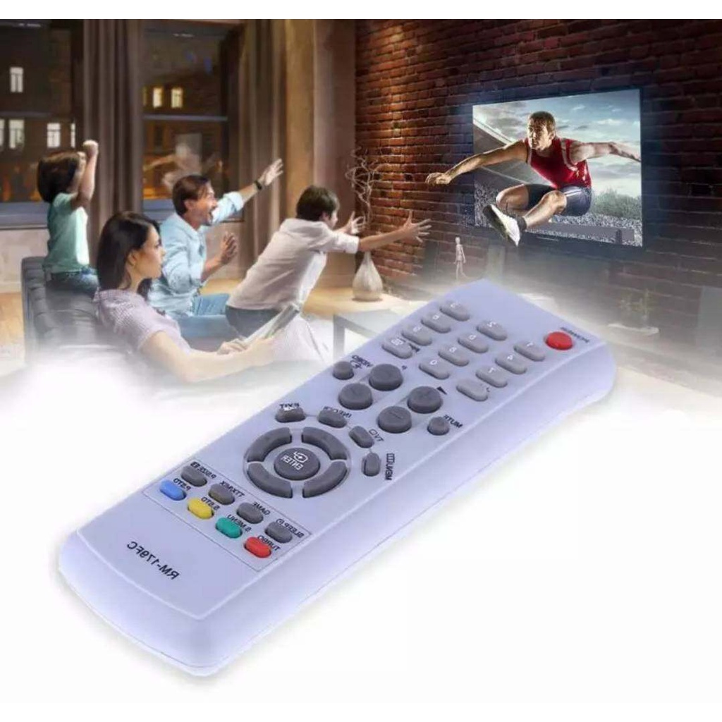 รีโมททีวีซัมซุง Samsung ใช้กับทีวี 14-29 นิ้วจอแก้วทุกรุ่นของซัมซุง SAMSUNG (ขายต่ำกว่าทุน ช่วยกด5 ดาวให้ด้วยนะคะ)