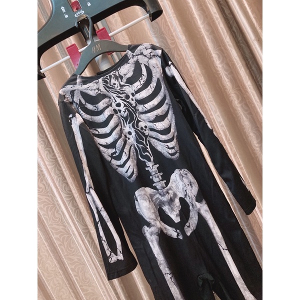 ชุดฮาโลวีนเด็ก 9-10 ขวบ ชุดฮาโลวีนเด็ก ชุดซอมบี้เด็ก ชุดผีเด็ก ชุดฮาโลวีน ชุดโครงกระดูก ชุดแฟนซี Hal