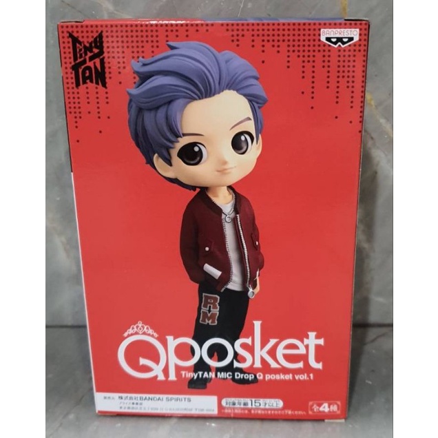 TinyTan MIC Drop Qposket Vol.1 : RM' BTS Figure