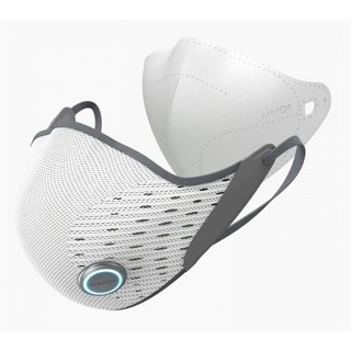 AirPOP | ACTIVE+ SMART MASK | WHITE/GREY หน้ากากอนามัยฟอกอากาศ หน้ากากอนามัยสุดไฮเทค